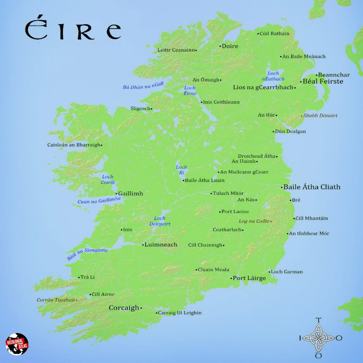 نقشہ کے eire