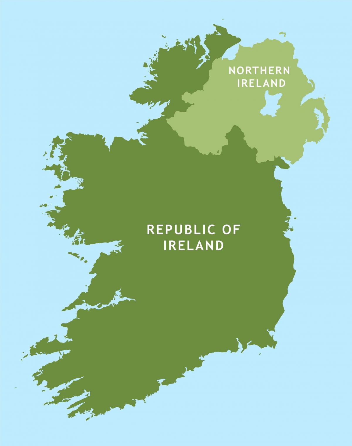 سڑک کے نقشے جمہوریہ آئر لینڈ کے